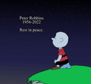 PHOTO Peter Robbins 1956 To 2022 Rest In Peace Charlie Brown Looking At The Stars