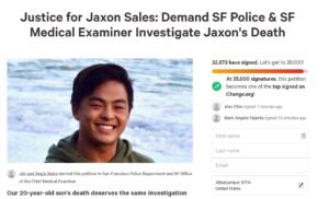 PHOTO Petition For Jaxon Sales Almost Had All 35K Signatures