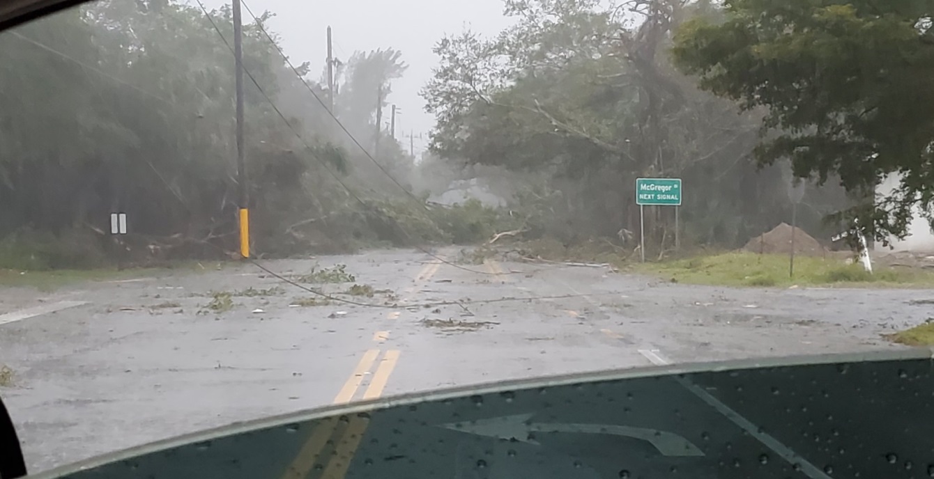 PHOTO Road Completely Blocked On Both Sides In Fort Myers Near McGregor Road