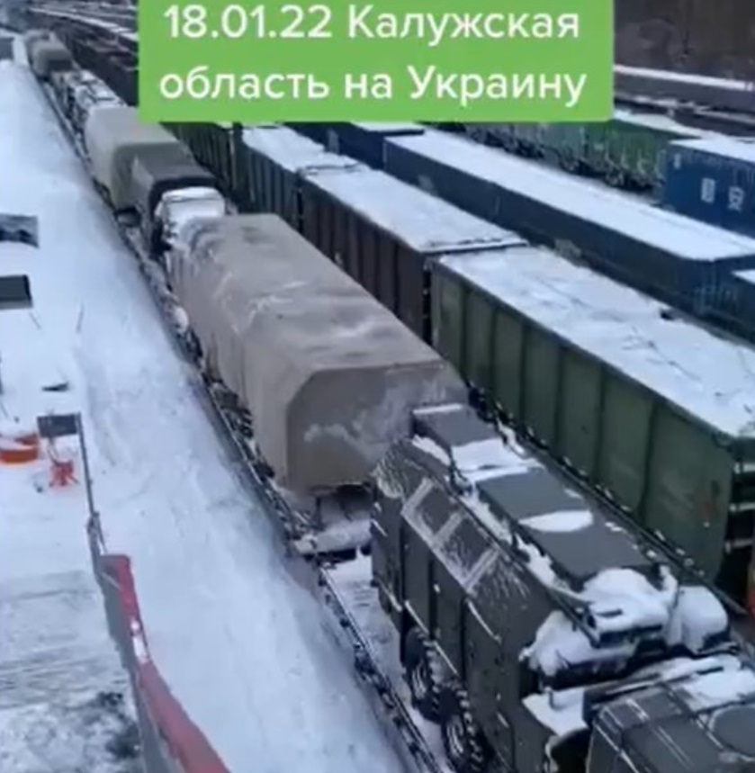 PHOTO Russia Sends Dozens Of Iskander Ballistic Missiles To Ukraine Border