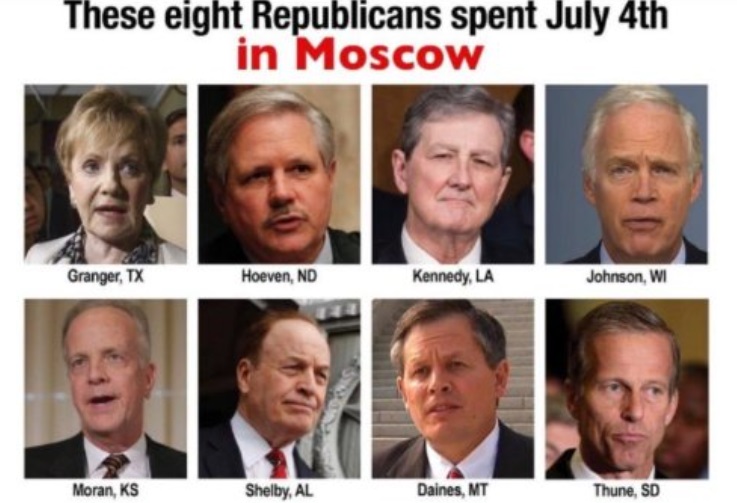 PHOTO These Eight Republicans Spent July 4th In Moscow