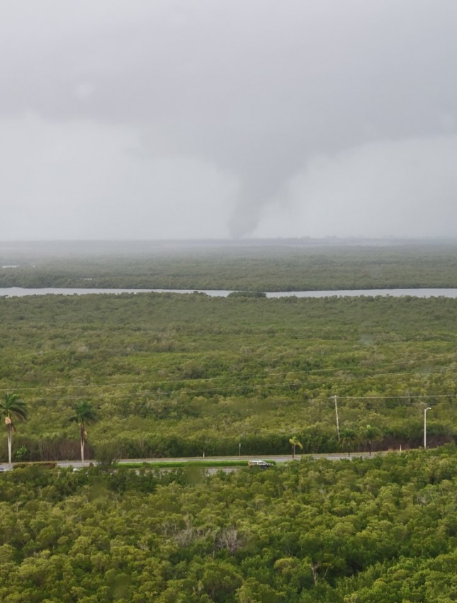 PHOTO Tornado In Naples Florida Looks Frightening In The Distance