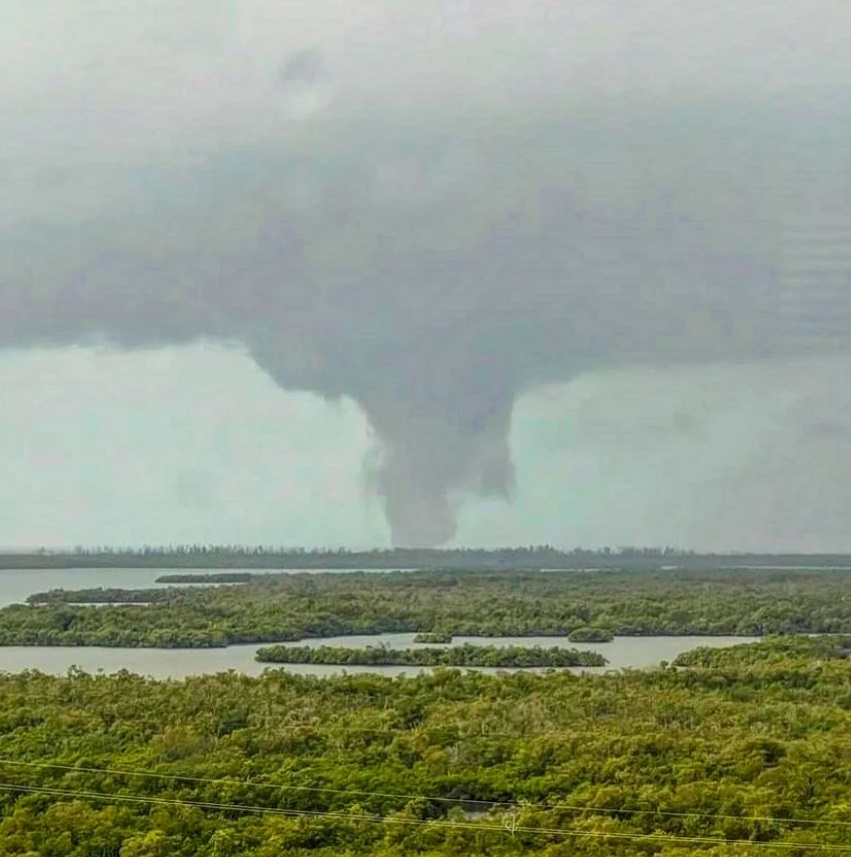 PHOTO Tornado That Hit Fort Myers Could Be Seen From Marco Island