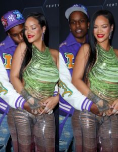 PHOTO ASAP Rocky Hugging Rihanna's Hip Out In LA Late Friday Night