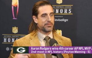 PHOTO Aaron Rodgers Looks Like A Guy Who's 11 Days Sober