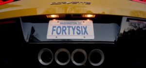 PHOTO FORTYSIX Joe Biden Washington DC Vanity Plate