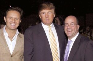 PHOTO Jeff Zucker Smiling With Donald Trump