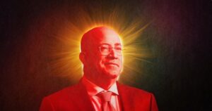 PHOTO Jeff Zucker's Head Glowing Like The Sun