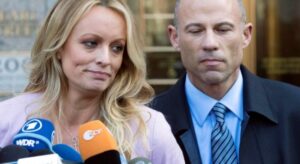 PHOTO Michael Avenatti Checking Out Stormy Daniels' Butt