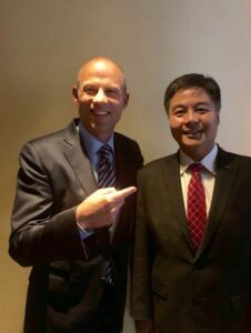 PHOTO Michael Avenatti Looking Giddy With Ted Lieu