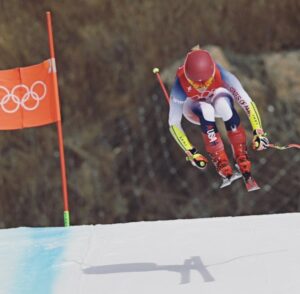 PHOTO Mikaela Shiffrin Can Literally Fly With Skis