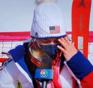 PHOTO Mikaela Shiffrin Disappointed Face