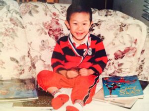 PHOTO Nathan Chen As A Child With A Gold Metal Around His Neck