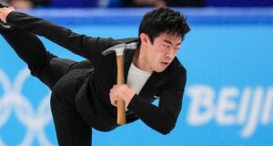 PHOTO Nathan Chen Performing With A Hammer Meme