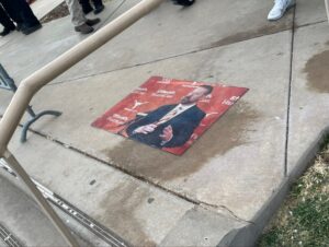 PHOTO Texas Tech Students Got The Honor Of Stepping On A Chris Beard Floor Mat Before Stepping Before Walking Into Arena Tuesday Vs UT