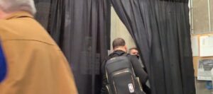 PHOTO Ty Lue Carrying A Very Expensive Louis Vuitton Backpack With Him Out Of Clippers Press Conference As He Departs For All-Star Break