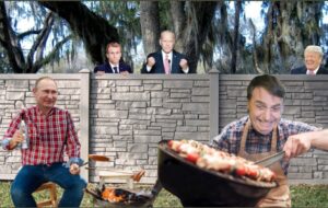 PHOTO Vladimir Putin At A Cookout With Ukraine Meme