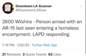 PHOTO You Would Think LA Is A Third World Country The Way The Police Scanner Was Reading