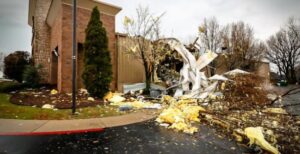 PHOTO Anything Not Made Of Concrete Was Damaged By Tornado In Springdale AR