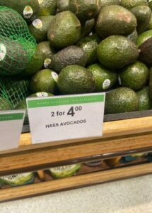 PHOTO Avocados Cost $4 In Joe Biden's America