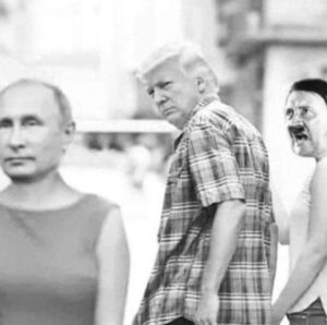PHOTO Donald Trump Checking Out Putin's A** From Behind