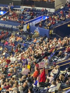 PHOTO Free Brittney Griner Sign Inside SEC Women's Tournament