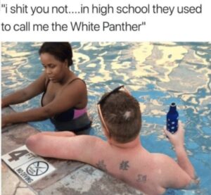 PHOTO I Sh*t You Not In High School They Used To Call Me The White Panther Jerry Jones Meme