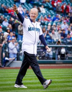 PHOTO John Clayton In A Seattle Mariners Uniform