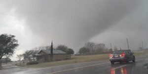 PHOTO Large Tornado Swirling Over Circleville Texas