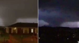 PHOTO Look At How Similar The Tornado Was That Hit Nashville In 2020 To The Tornado That Hit New Orleans This Year