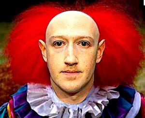 PHOTO Mark Zuckerberg Dressed Up Like A Clown