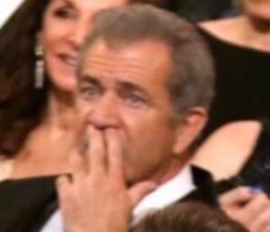 PHOTO Mel Gibson Was Concerned For His Safety Watching Chris Rock Get Slapped