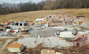 PHOTO No Homes Remain Standing On Carver Road In Winterset Iowa