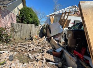 PHOTO Of Damage To South Creek Neighborhood In Round Rock