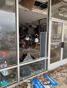 PHOTO Of Damage To Uptown Cheapskate In Round Rock 