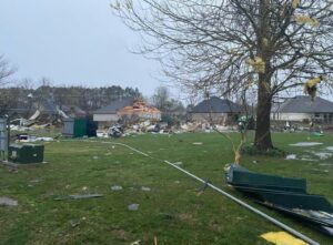 PHOTO Of The Few Homes That Remain Standing In East Springdale Arkansas