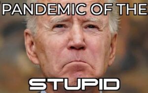 PHOTO Pandemic Of The Stupid Joe Biden Sad Face Meme