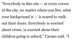 PHOTO Rick Caruso Says Everybody Is Scared To Walk Down The Street In Los Angeles During Mayoral Debate