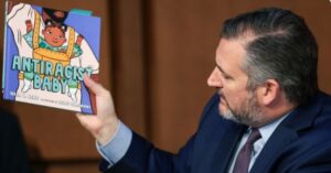PHOTO Ted Cruz Holding An Antiracist Baby Book In Court