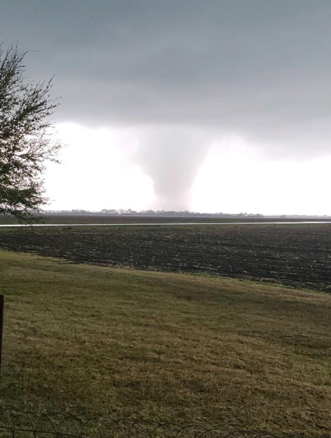 PHOTO Tornado Didn't Look As Scary From Circleville Texas Facing
