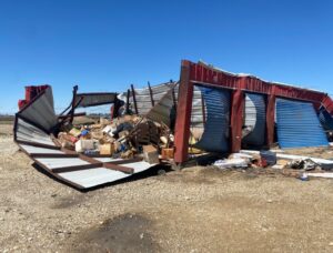 PHOTO What's Left Of Granger TX After Tornado Came Through