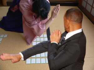PHOTO Will Smith Slapping People While Playing A Card Game Meme