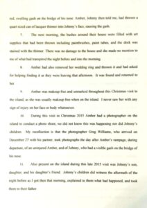 PHOTO Amber Heard Got So Violent There Was Evidence Left Behind From Spilled Paint And Make-Up Outside In The Bushes That She Threw At Johnny Depp