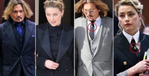 PHOTO Amber Heard Is Playing Mind Games With Johnny Depp By Showing Up To Court Every Day With The Same Outfit As Him