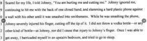 PHOTO Amber Heard Lies Non-Stop About Johnny Depp Hurting And Cutting Her And Hitting Her With A Closed Hand