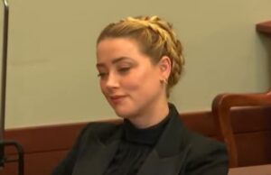 PHOTO Amber Heard Takes Pleasure In Reliving Her Abuse Of Johnny Depp By Listening To The Tapes