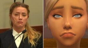 PHOTO Amber Heard Went To The School Of Sims Acting Meme