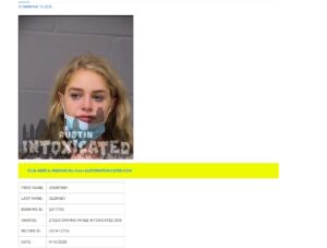 PHOTO Courtney Tailor Was Arrested In 2020 With DUI In Austin TX