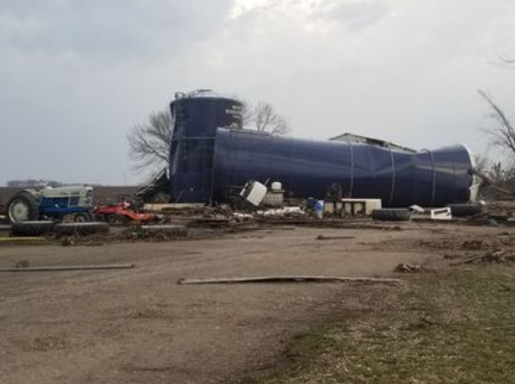 PHOTO Damage In Palmer Iowa From Tornado