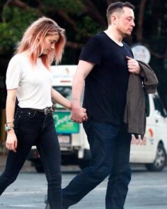 PHOTO Elon Musk Had Swollen Face And Injuries Visible While Out In Public Holding Hands With Amber Heard